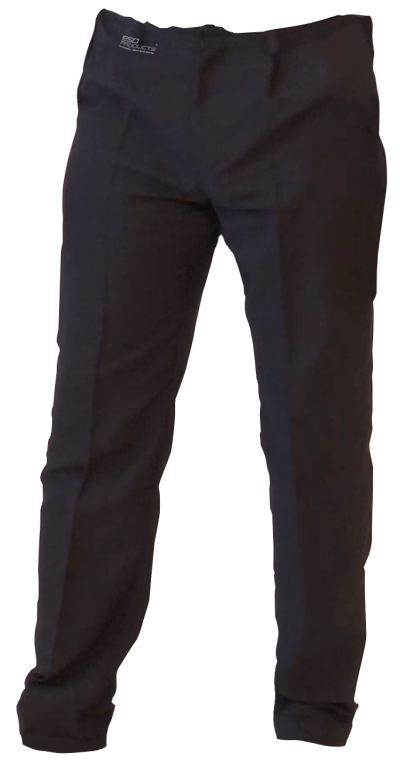 ESD Male Suite Pants Business NT Black Pants With 3 Pockets KK01 Fabric Unisex L - 473.ANT-AKK01-BKL